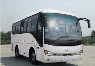 حافلة ركاب مستعملة Higer Bus مستعملة مع هيكل فولاذي بطول 12000 كيلومتر