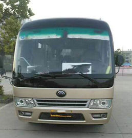 China Mini Used Yutong Buses 19 مقعد ديزل مماثلة Coast Bus 2016 Year
