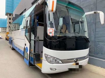 48 مقعدًا 2018 سنة مستعملة حافلة ديزل / حافلة سوبر ديزل Lhd حافلة كبيرة