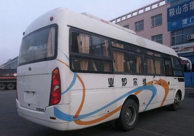 Higer Brand Yuchai Engine حافلة تجارية مستعملة 30 مقعدًا عام 2010 سرعة 100 كم / ساعة