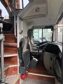 ديزل LHD 6126 موديل Used Yutong Buses 49 Seat 2014 Year Euro Iv Emission Standard