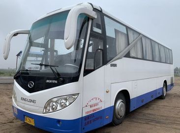 الحافلات المستعملة 51 مقعدًا تستخدم King Long Manual Coach Bus Cummis Engine