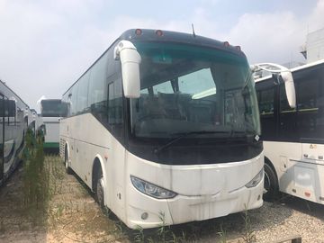 Diesel Used Bus Bus Shenlong Brand White 50 Seat RHD Drive Mode 2018 Year