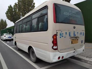 2011 سنة مستعملة Yutong حافلة موديل ZK6608 19 مقعدًا طراز المقود الأيسر ZK6608 بدون حوادث 2 محور