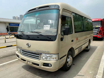 ديزل 19 مقعد 2016 سنة Kinglong 85kw حافلة حافلة مستعملة