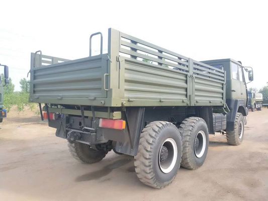 استخدام تجاري خاص على الطرق الوعرة مستعملة 280HP 6x6 Army Cargo Truck Shacman 2190 مجدد