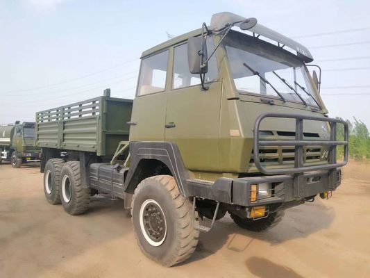 استخدام تجاري خاص على الطرق الوعرة مستعملة 280HP 6x6 Army Cargo Truck Shacman 2190 مجدد
