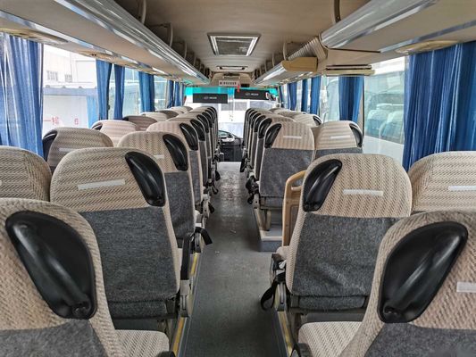 12m وسادة هوائية هيكل KLQ6125 53 مقعدًا حافلة حافلات Higer Bus Euro III