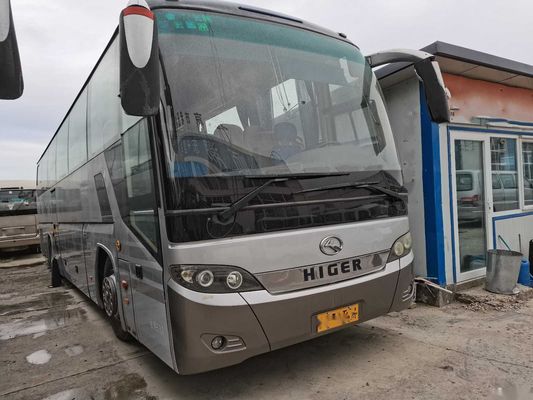 12m وسادة هوائية هيكل KLQ6125 53 مقعدًا حافلة حافلات Higer Bus Euro III