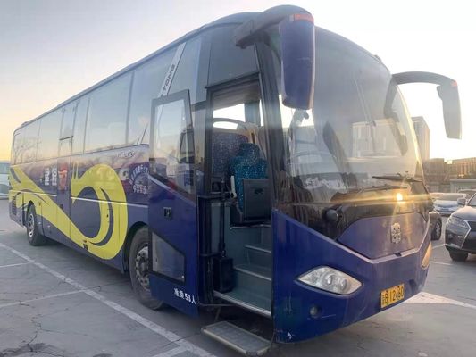 53 مقعدًا LCK6125 Zhongtong حافلة ركاب مستعملة لحافلات الركاب Euro III Coach