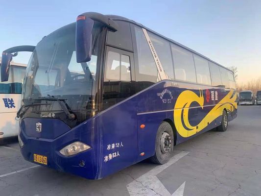 53 مقعدًا LCK6125 Zhongtong حافلة ركاب مستعملة لحافلات الركاب Euro III Coach