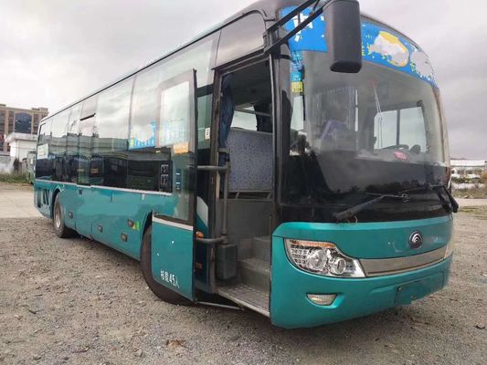 ZK6116HF 228kw 51 مقعدًا تستخدم حافلات Yutong حافلات ركاب مقاعد فاخرة منخفضة كيلومترات تعبئة عارية LHD