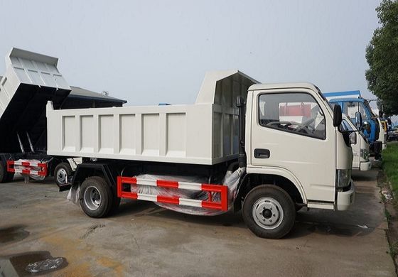 4x2 10T Dongfeng 95HP LHD مستعملة شاحنة قلابة 2021 سنة