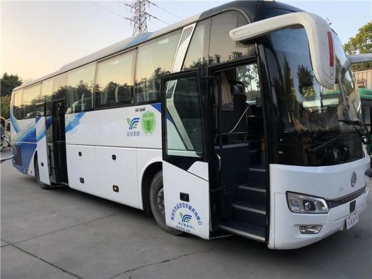 Yuchai Engine VIP مقاعد مستعملة مدرب مزدوج الأبواب وسادة هوائية الشاسيه حافلة ركاب تستخدم Golden Dragon Bus XML6112 48 مقعدًا