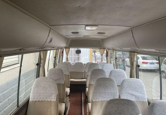 2005 سنة 23 مقاعد بنزين مستعملة حافلة تويوتا كوستر حافلة ميني كوتش