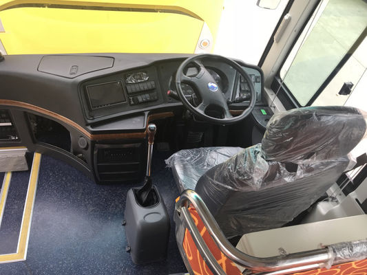 حافلة Shenlong Coach الجديدة SLK6122D 47 مقعدًا في اليد اليمنى حافلة جديدة مزودة بمحرك ديزل