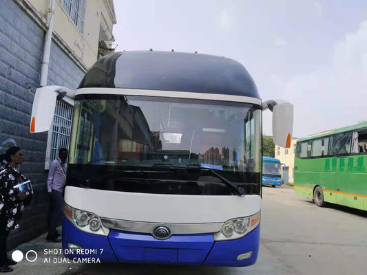 53 مقعدًا مستعملة Yutong ZK6117 حافلة حافلة مستعملة 2012 سنة محرك ديزل بدون حوادث