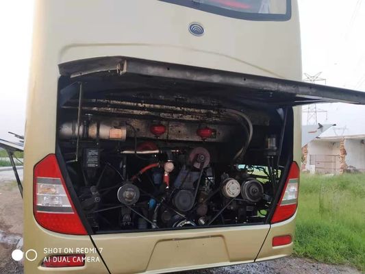 55 مقعدًا تستخدم Yutong ZK6127 Bus حافلة حافلة مستعملة عام 2012 محرك ديزل في حالة جيدة