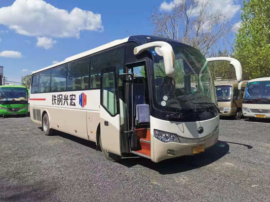45 مقعدًا تستخدم Yutong ZK6999 Bus حافلة سياحية مستعملة لعام 2012 محرك خلفي لمحركات LHD ديزل