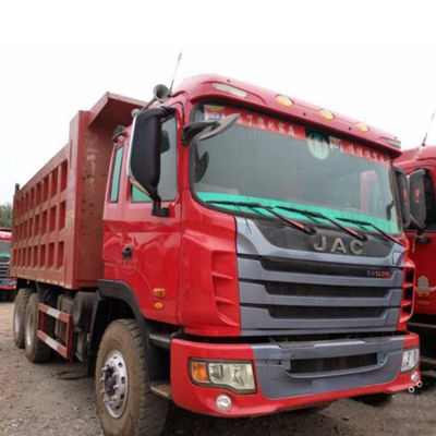 الصين JAC العلامة التجارية شاحنة قلابة 2018 سنة سعة 50 طن 10 عجلات مستعملة قلابة 20 م 3