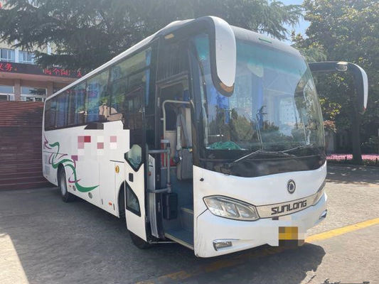 39 مقعدًا تستخدم حافلة الباص 2016 سنة SLK6873 ماركة Shenlong مع محرك ديزل ممتاز