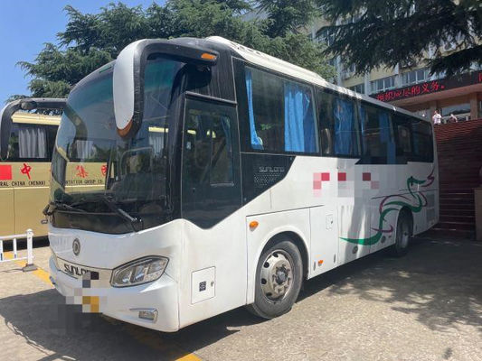 39 مقعدًا تستخدم حافلة الباص 2016 سنة SLK6873 ماركة Shenlong مع محرك ديزل ممتاز