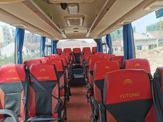 2015 سنة 30 مقاعد ZK6752D1 تستخدم حافلة Yutong مع محرك أمامي تستخدم حافلة سياحية للسياحة