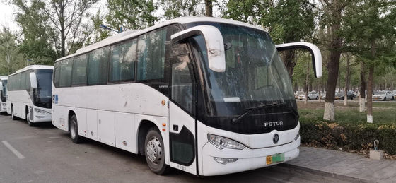 2016 سنة 51 مقعدًا تستخدم حافلة Foton Coach مع مقاعد جديدة كهرباء وقود LHD في حالة جيدة