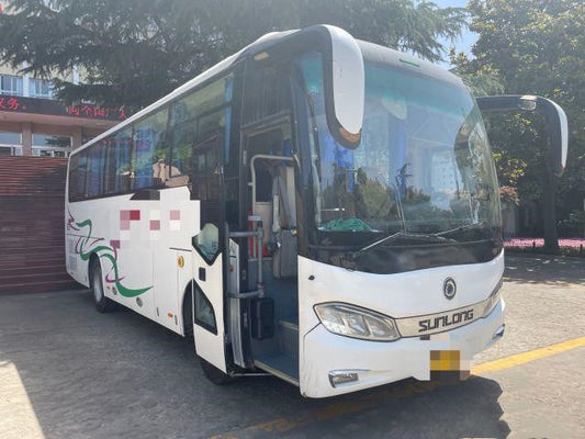 تستخدم Sunlong Bus SLK6873 39 مقعدًا 2016 محرك ديزل خلفي الهيكل الصلب Yuchai 162kw حافلة سياحية مستعملة لأفريقيا