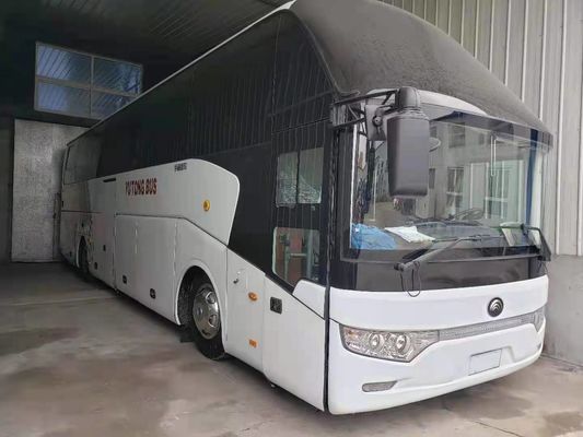2016 سنة 51 مقاعد أبواب مزدوجة Zk6122 حافلات Yutong مستعملة مع مقعد جديد 30000 كيلومتر