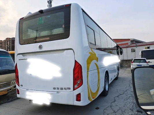 38 مقعدًا جديدًا للحافلة السياحية ماركة Sunlong SLK6903 هيكل الوسادة الهوائية 2020 Euro6 New Coach Bus Low Kilometer Yuchai Rear Engine