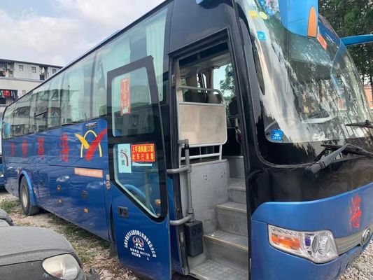 41 مقعدًا تستخدم Yutong ZK6107 Bus Used Coach Bus 2013 Year 100km / H Steering LHD NO حادث
