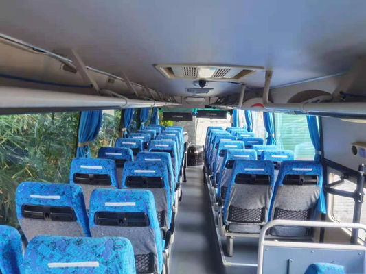 نموذج المحرك الخلفي للحافلة المستعملة Higer KLQ6129 Good Passengers Bus 53 مقعدًا خلفي محرك Weichai 215kw Euro III