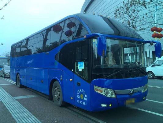 54 مقعدًا تستخدم حافلة الحافلة Yutong ZK6127 Bus 2016 Year Diesel Engine في حالة جيدة