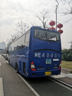 54 مقعدًا تستخدم حافلة الحافلة Yutong ZK6127 Bus 2016 Year Diesel Engine في حالة جيدة