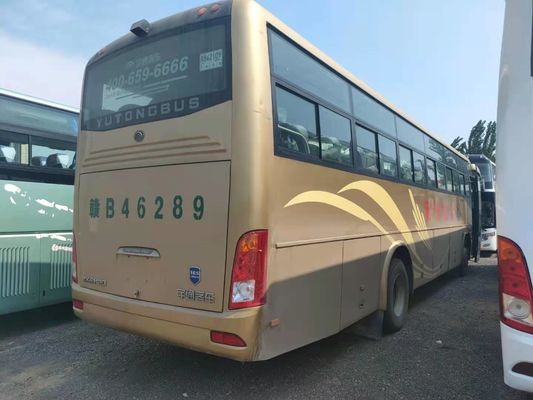 وصول جديد 54 مقعدًا 2012 سنة مستعملة Yutong Bus ZK6112D محرك أمامي للسائق LHD بدون حوادث