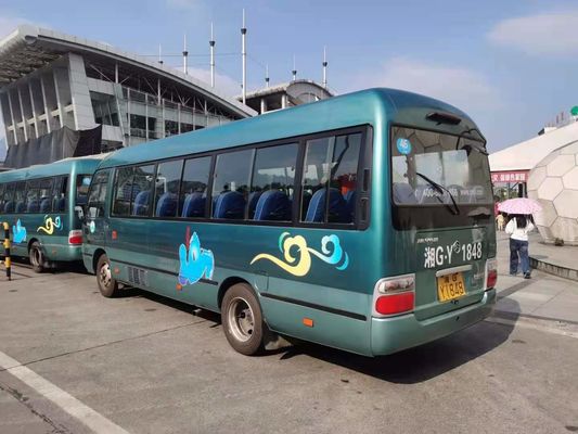 2015 سنة 26 مقعدًا تستخدم حافلة Golden Dragon Coaster ، حافلة صغيرة مستعملة مع محرك هينو