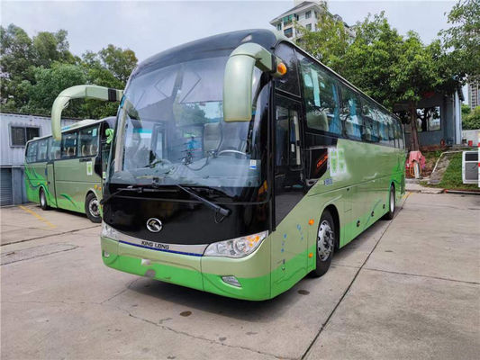 حافلة ركاب مستعملة ماركة Kinglong 50 مقعدًا Yuchai Rear Engine Good Passenger Bus XMQ6113