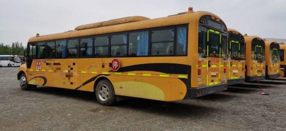 تستخدم حافلة YUTONG حافلة مدرسية 7435x2270x2895mm الأبعاد الكلية مع محرك الديزل