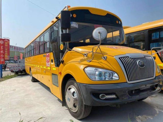تستخدم حافلة YUTONG حافلة مدرسية 7435x2270x2895mm الأبعاد الكلية مع محرك الديزل