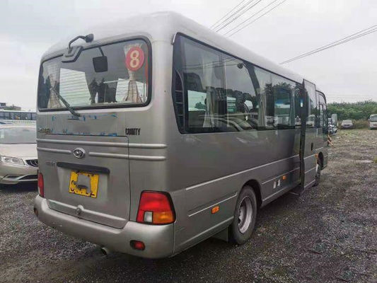 11-Seats Coach Bus Max Diesel Tank Engine أبعاد H-yundai Origin تستخدم ميني باص CHM6710 حالة جيدة