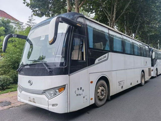 تستخدم Kinglong Bus Low Kilometer Used Coach Bus لأفريقيا 50 مقعدًا بباب واحد موديل XMQ6112