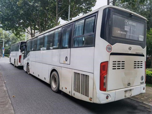 تستخدم Kinglong Bus Low Kilometer Used Coach Bus لأفريقيا 50 مقعدًا بباب واحد موديل XMQ6112