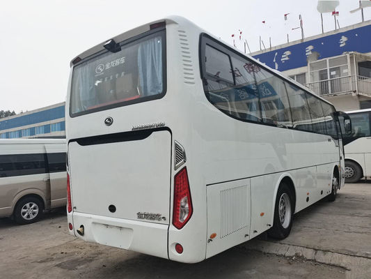 Kinglong الحافلات المستعملة XMQ6908 39 مقعدًا حقيبة مدرسية / كيس هواء للحافلة المستعملة