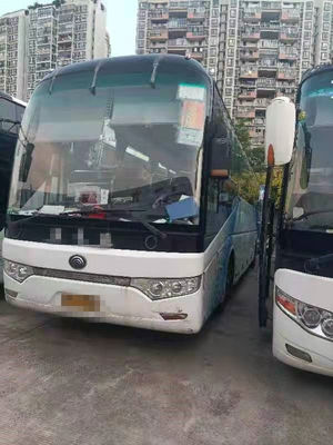 49 مقعدًا حافلة مستعملة Yutong Bus ZK6122HQ تستخدم حافلة اليد اليسرى مع مكيف الهواء