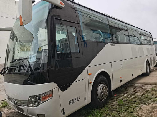 51 مقعدًا 2014 سنة مستعملة حافلة Zk6110 محرك خلفي Yutong حافلة سياحية مستعملة