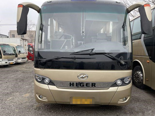 2018 سنة 54 مقعدًا محرك ديزل خلفي يستخدم Higer Bus KLQ6129TA حافلة سياحية مستعملة بدون حوادث