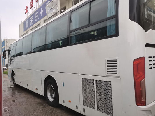 2016 سنة 49 حافلة مستعملة تستخدم King Long XMQ6113 Coach Bus محرك ديزل التوجيه باليد اليسرى بدون حوادث
