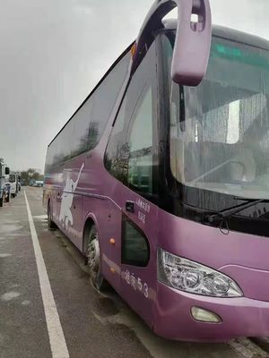 2009 سنة 53 مقاعد حافلة مستعملة Yutong ZK6129HD حافلة سياحية مستعملة مع محرك ديزل مكيف الهواء