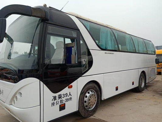 مستعملة مدرب مستعمل مدرب Youngman Bus 39 مقعد حافلة مستعملة JNP6108 12m